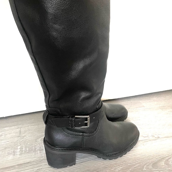 Zodiac Knee-High Buckle Boots 8.5 - Picture 3 of 4